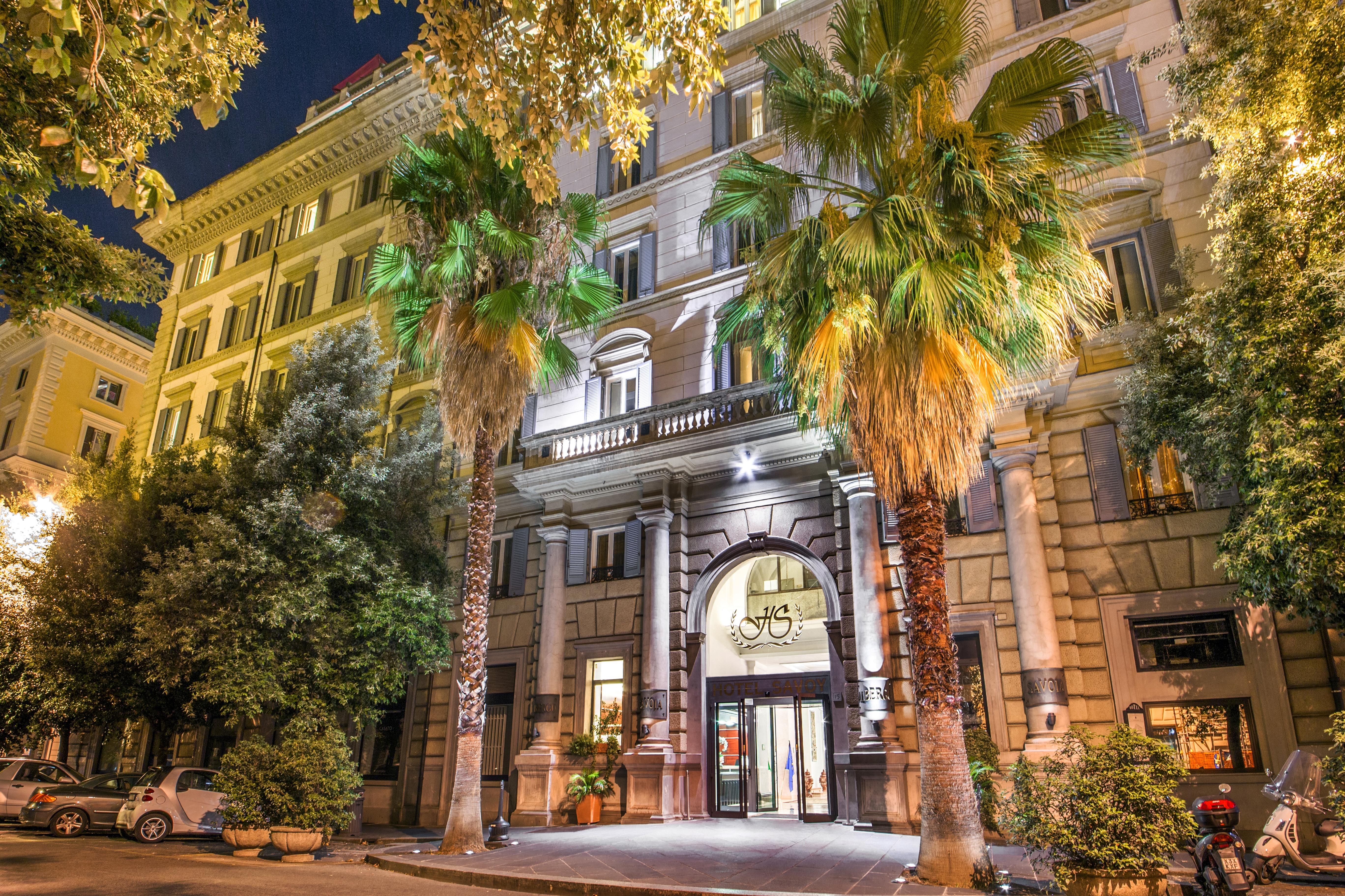 Hotel Savoy Roma Esterno foto